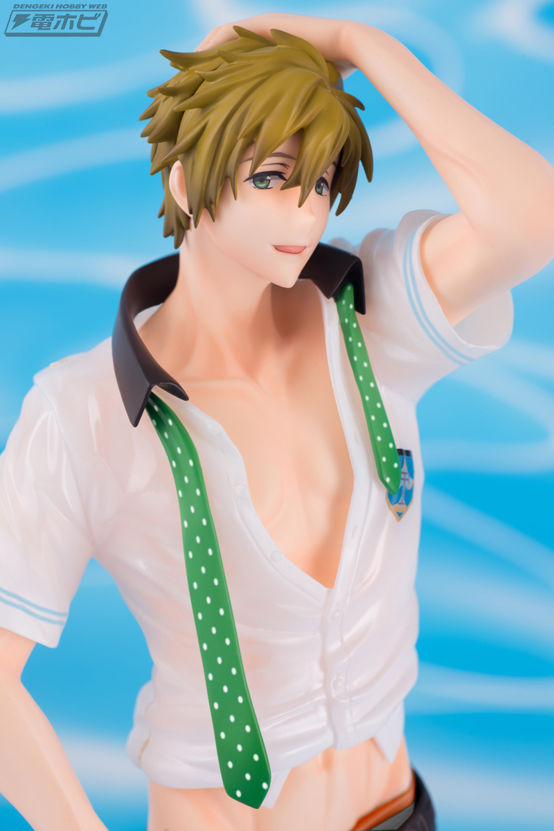 Free!-Eternal Summer-』橘真琴が水に濡れたセクシーな姿で