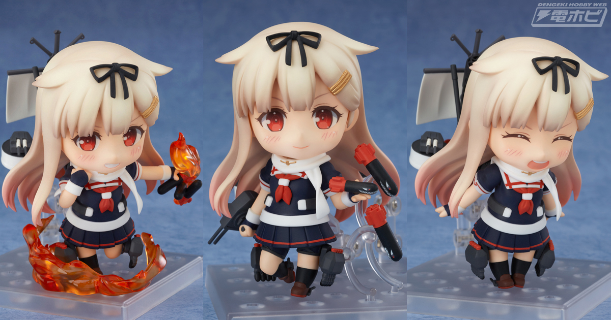艦これ』白露型駆逐艦四番艦・夕立が改ニ仕様でねんどろいどシリーズに