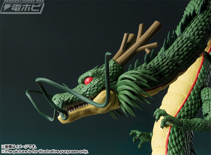ドラゴンボール』あの神龍が全高約28センチの圧倒的スケールで「S.H.