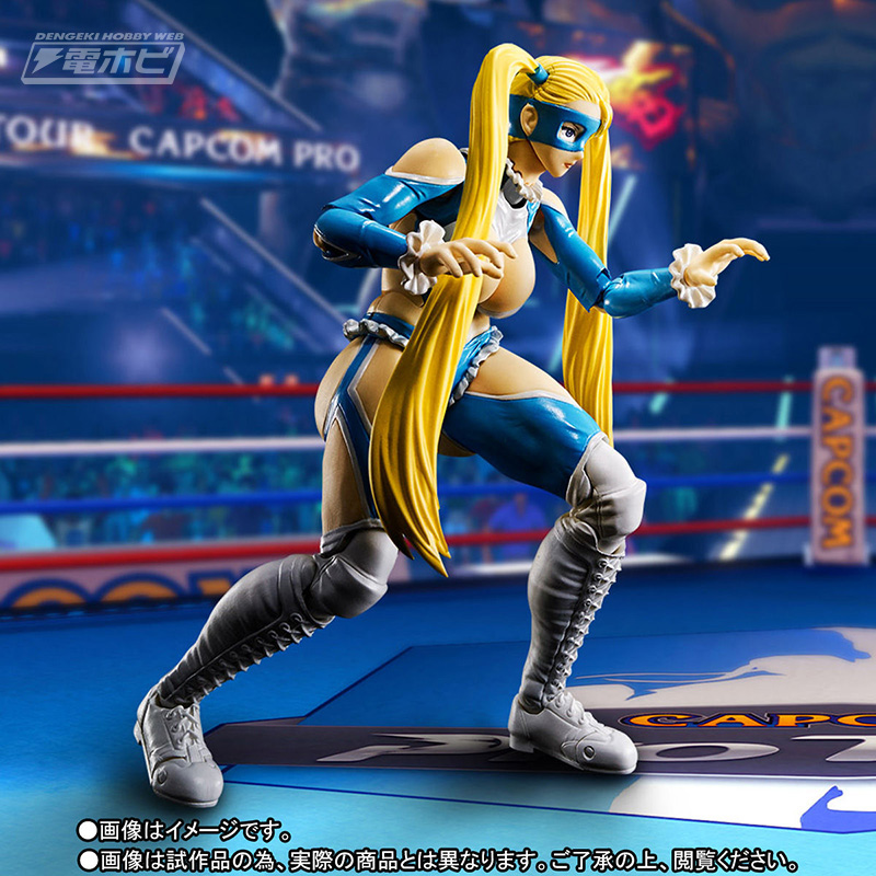 ストリートファイターV』レインボー・ミカが「S.H.Figuarts」シリーズ