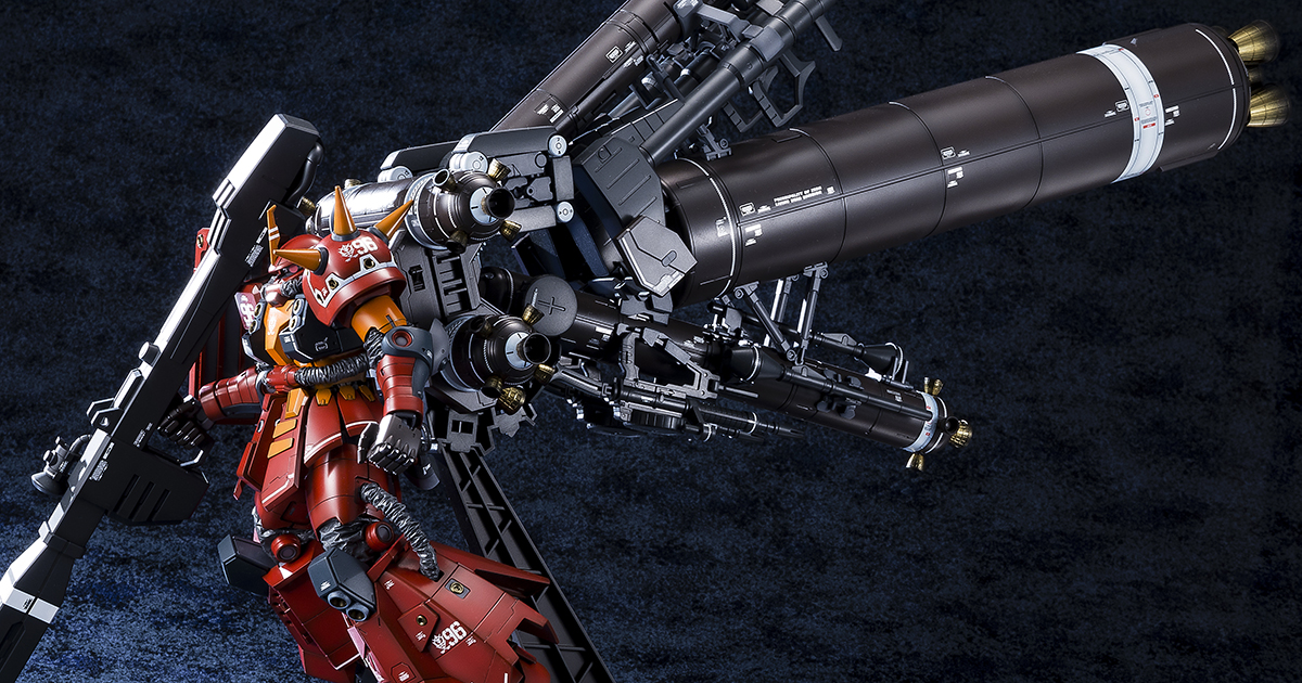 ガンプラ作例【MG 1/100 高機動型ザク “サイコ・ザク” Ver.Ka（GUNDAM