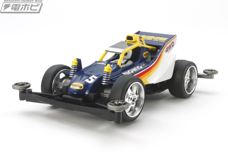 往年の名車・タミヤ「ビッグウィッグ」が電動RCカーとミニ四駆で復刻