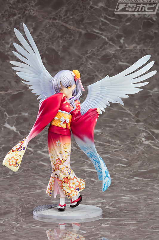 マジ天使な艶やか着物姿！『Angel Beats!』立華かなでがNa-Ga氏描き