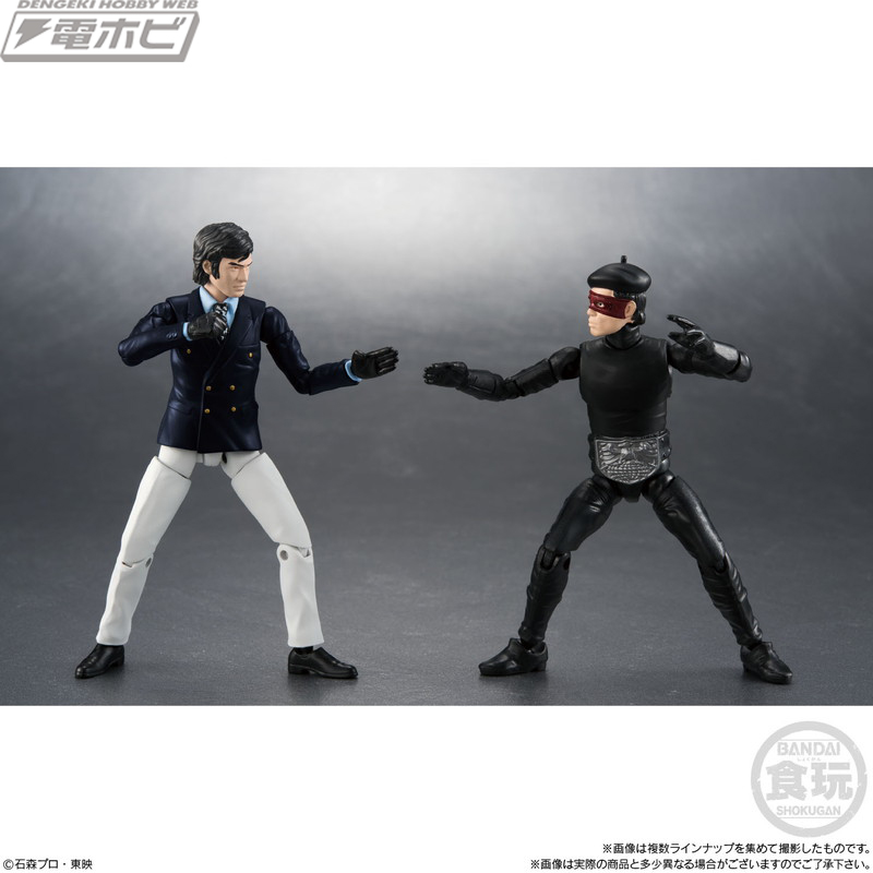 食玩「SHODO仮面ライダーVS9」本郷猛がシリーズ初参戦！クウガやキバも