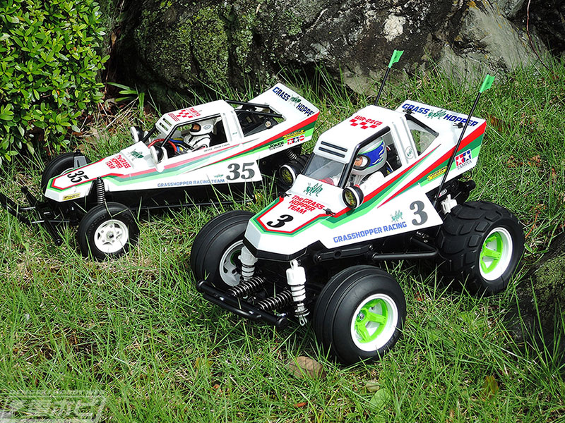 80年代の人気RCバギーがコミカルに変身！電動RCカー「コミカル グラス