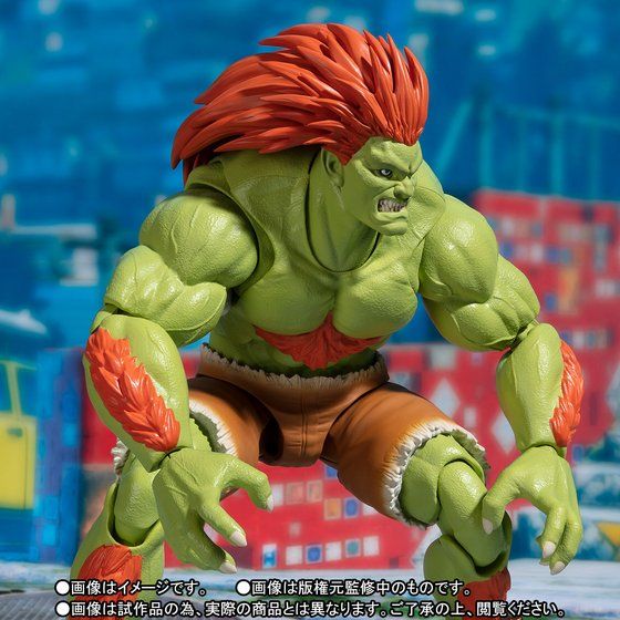 ストリートファイター』シリーズよりブランカがS.H.Figuartsに参戦