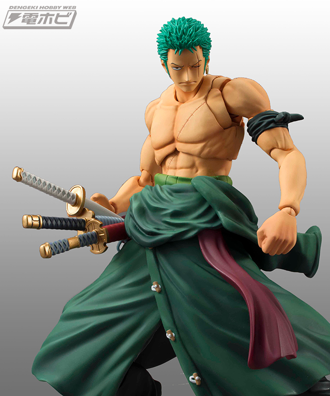海賊狩りのゾロ」の三刀流アクションが再現可能！『ワンピース