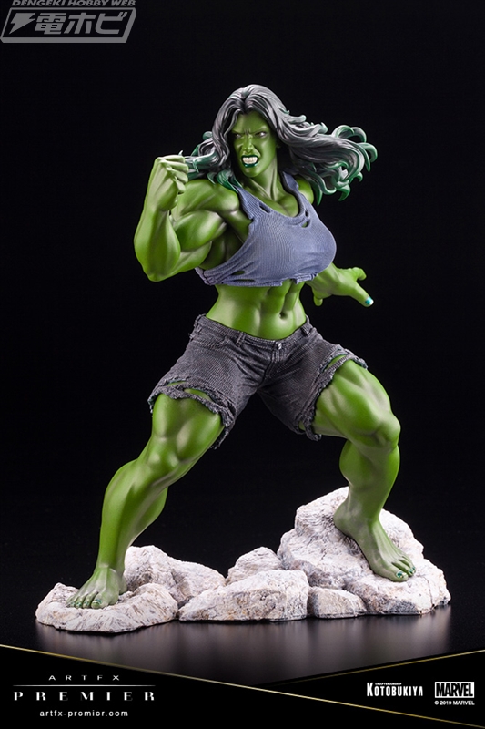 ハルク同等の力を持つ「シーハルク」がコトブキヤのARTFX PREMIER