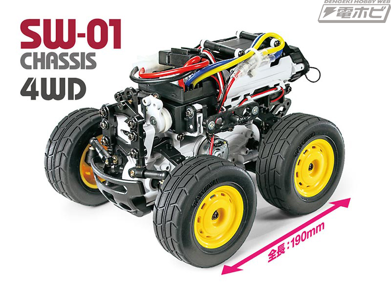 手の平サイズでパワフルウイリー！ランチボックスミニの1/24電動RCカー
