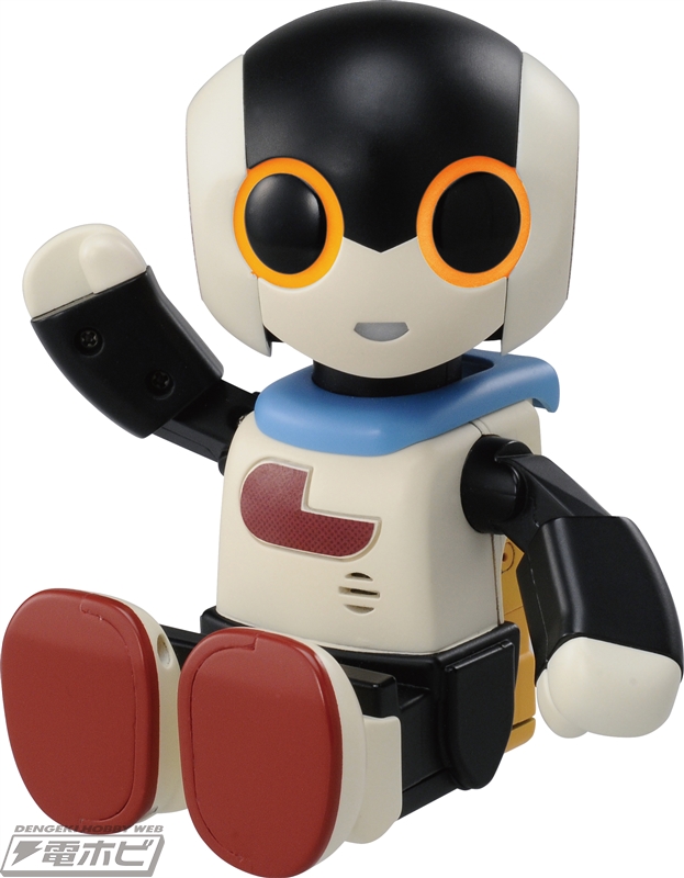 電動最小サイズのおしゃべりロボット「ロビ」が誕生！かわいい動きと声