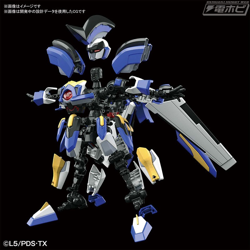 ダンボール戦機』から「LBXオーディーン」が「ハイパーファンクション
