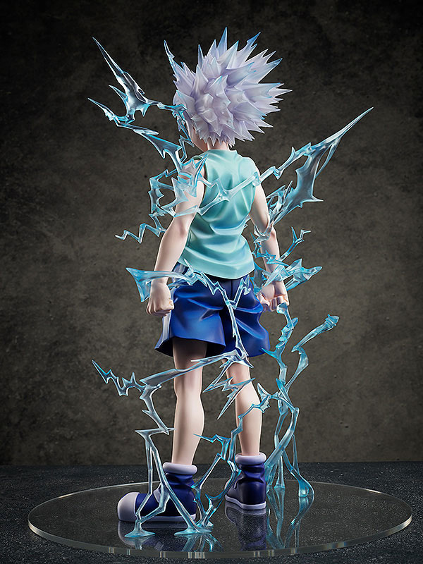 HUNTER×HUNTER』キルアが「神速」発動時の臨場感を再現した姿で