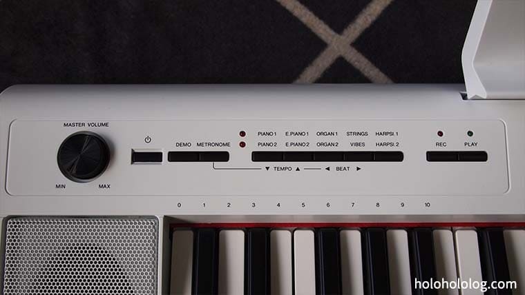 ヤマハのキーボード『ピアジェーロ/NP-12』を購入して使った感想｜Holoholo