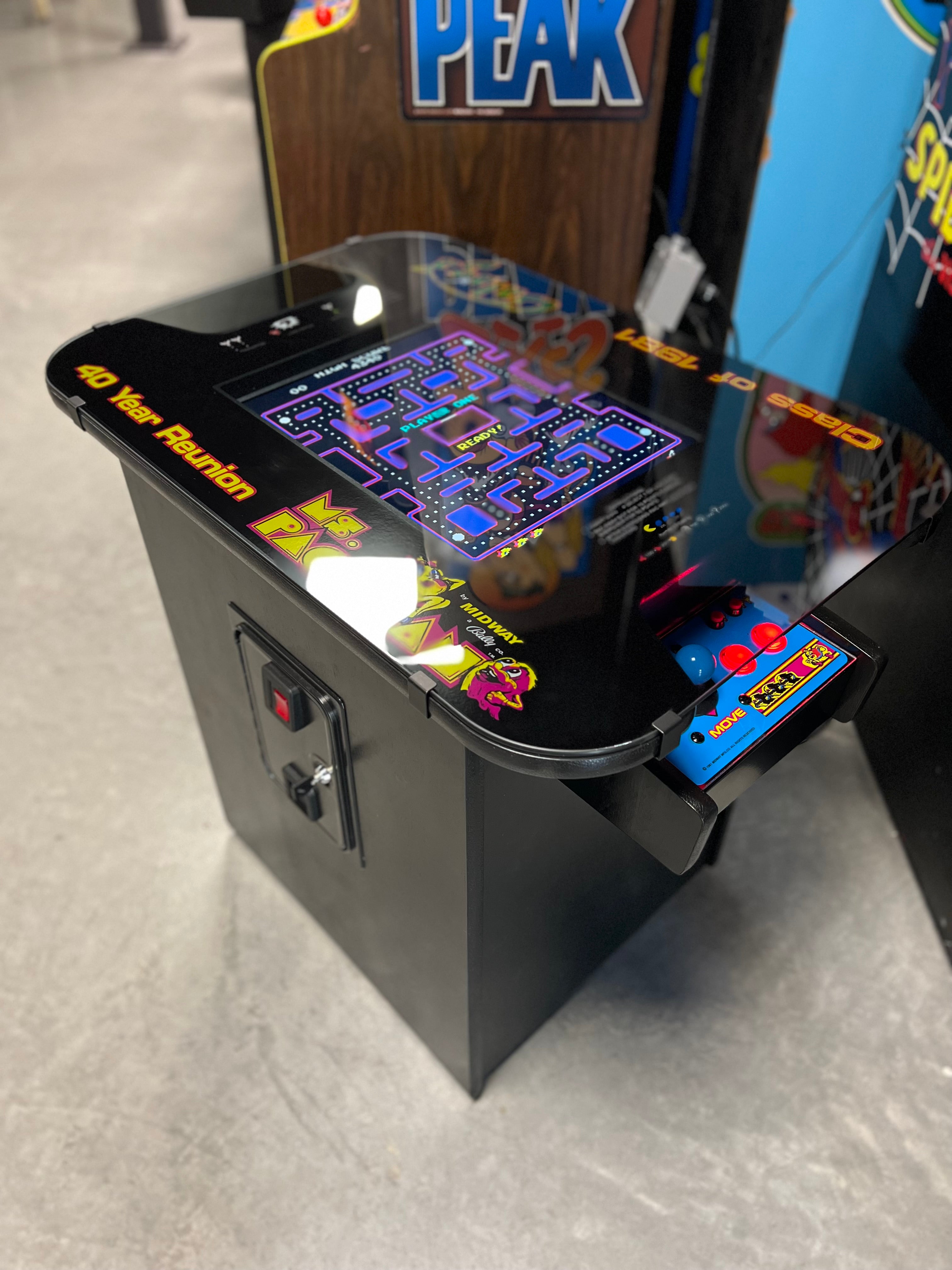 Ms Pac-Man Galaga Reunion Multicade Multigame - Sixty 60 Classic