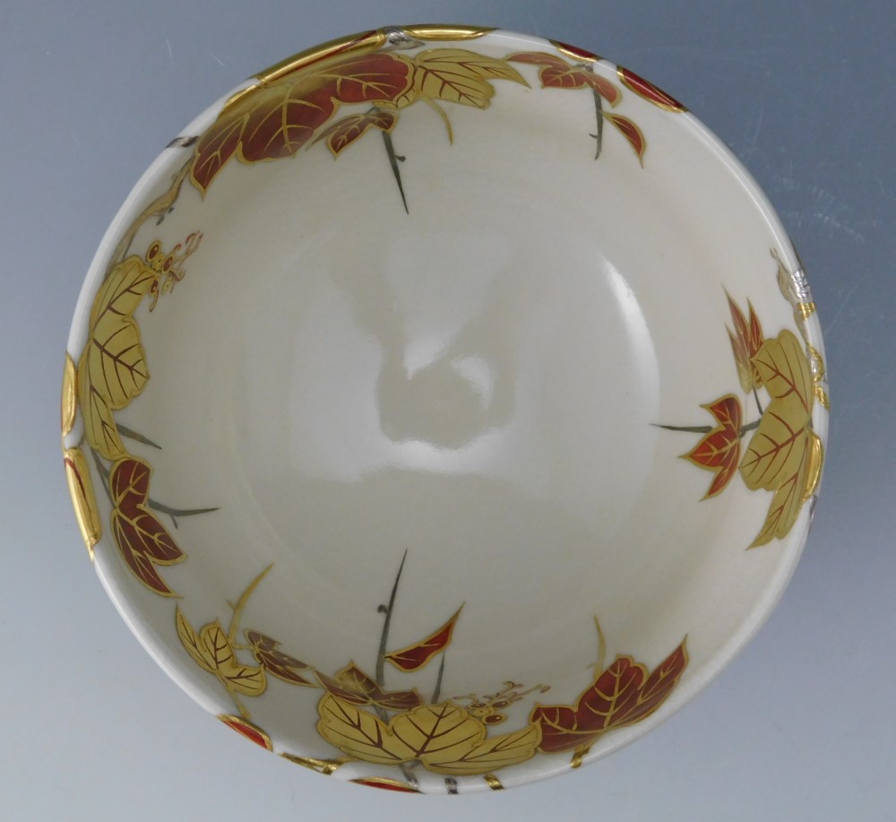 五代 真葛香斎 蔦之絵 茶碗 | いとう鳳凰堂古美術店