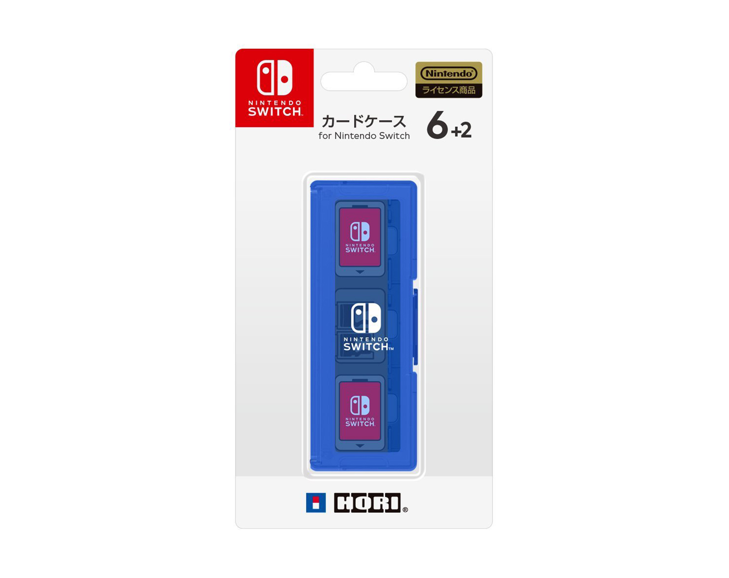 株式会社 HORI | カードケース6+2 for Nintendo Switch ブルー