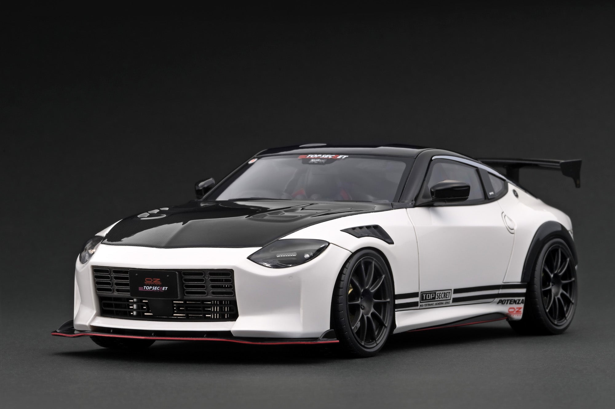 Ignition Model 1:18 TOP SECRET Nissan Fairlady Z (RZ34) White