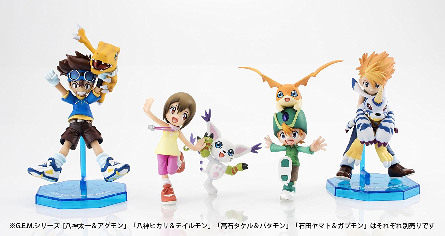 デジモンアドベンチャー G.E.M. シリーズ 15th g.e.m 選ばれし子供達