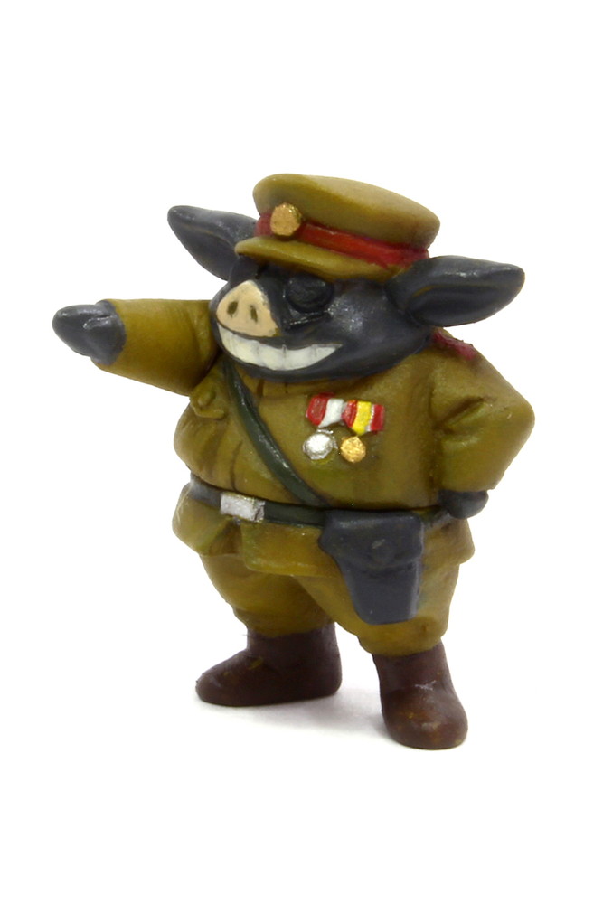 1/72 夢の多砲塔戦車 悪役1号 短砲身『宮崎駿の雑想ノート』 | 鉄道