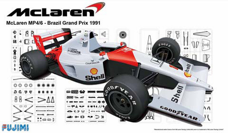 1/20 マクラーレン MP4/6 ブラジルGP 1991年 | 鉄道模型・プラモデル