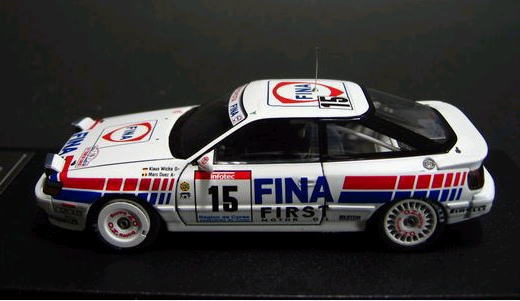 MIRAGE 1/43 トヨタ セリカ GT-Four シルバーメタリック | 鉄道模型