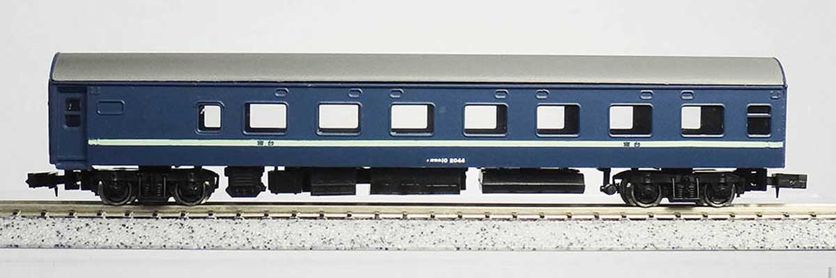 グリーンマックス 11052 着色済み オロネ10形 青色・帯無し Nゲージ