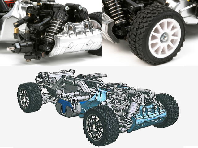 タミヤ 58464 スズキ スイフト スーパー1600（M-05Raシャーシ） 本体