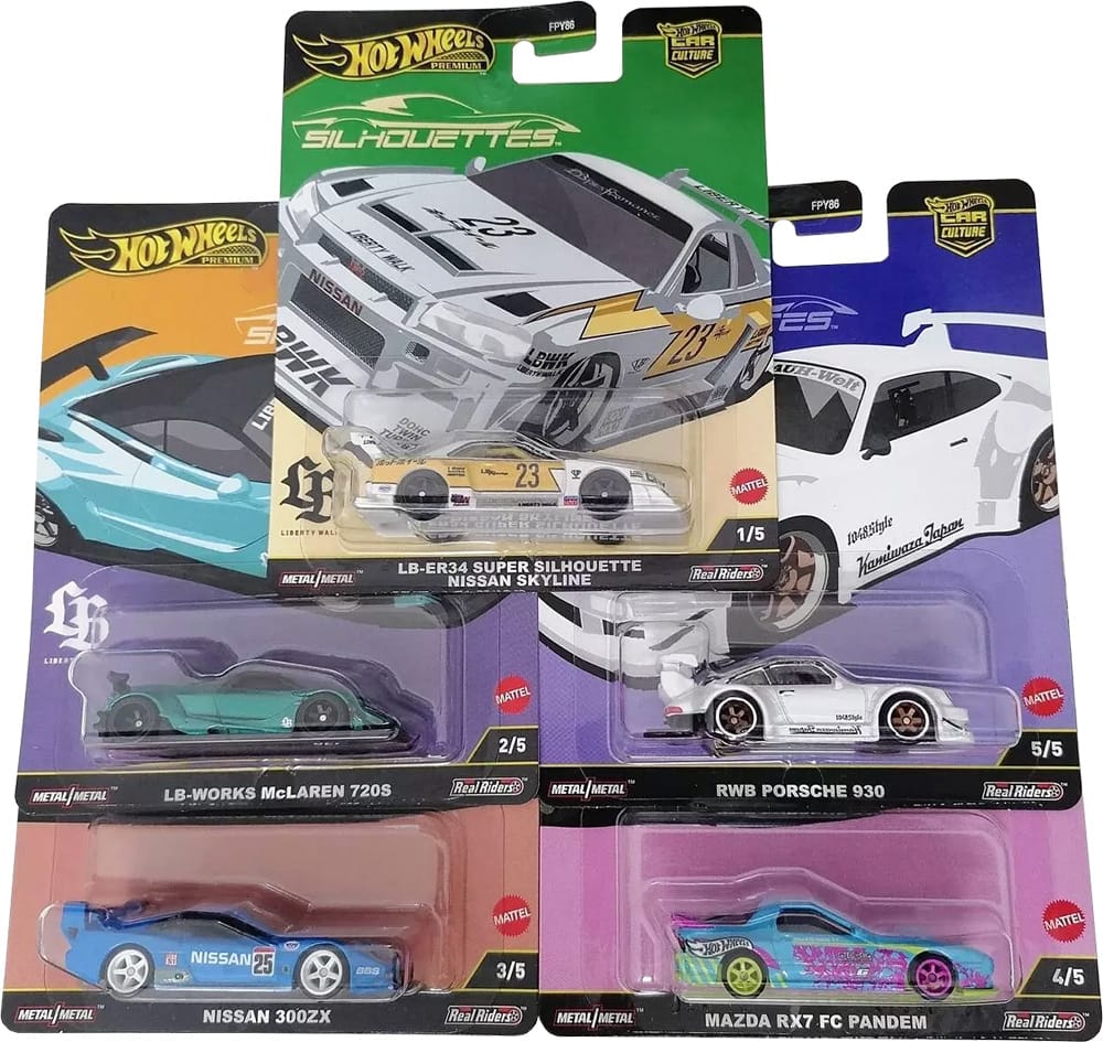 ミニカー Hot Wheels 2025 silhouette set 2025 Hot Wheels - Premium