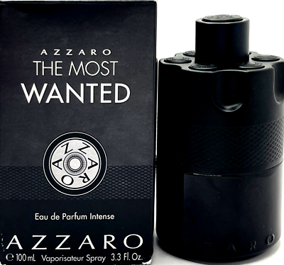 AZZARO THE MOST WANTED INTENSE EAU DE PARFUM SPRAY FOR MEN 3.38 Oz