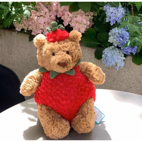 Jelly cat Bartholomew Bear Strawberry Doll Toy Soft Toy Stuffed
