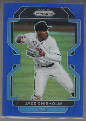 2022 Panini Prizm BLue #256 Jazz Chisholm RC | eBay