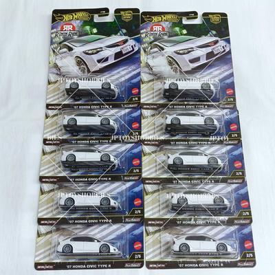 Hot Wheels Car Culture RONIN RUN II '07 Honda Civic Type R set 1