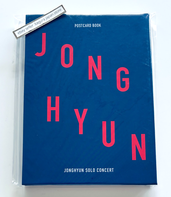 SHINee JONGHYUN INSPIRED OFFICIAL POSTCARD BOOK | eBay