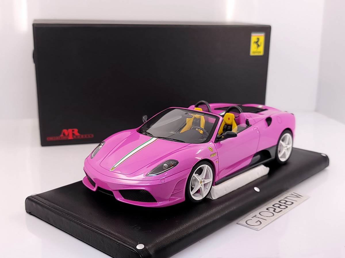 MR Collection 1:18 scale Ferrari 430 Scuderia 16M Spider (Pink