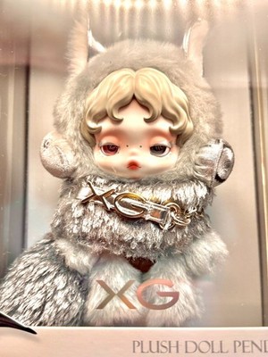 SKULLPANDA XG Plush Doll Pendant Japan Exclusive SKULLPANDA POP UP