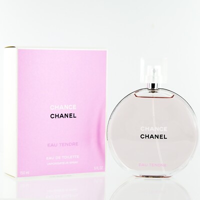 CHANCE EAU TENDRE/CHANEL EDT SPRAY 5.0 OZ (150 ML) (W) - New In