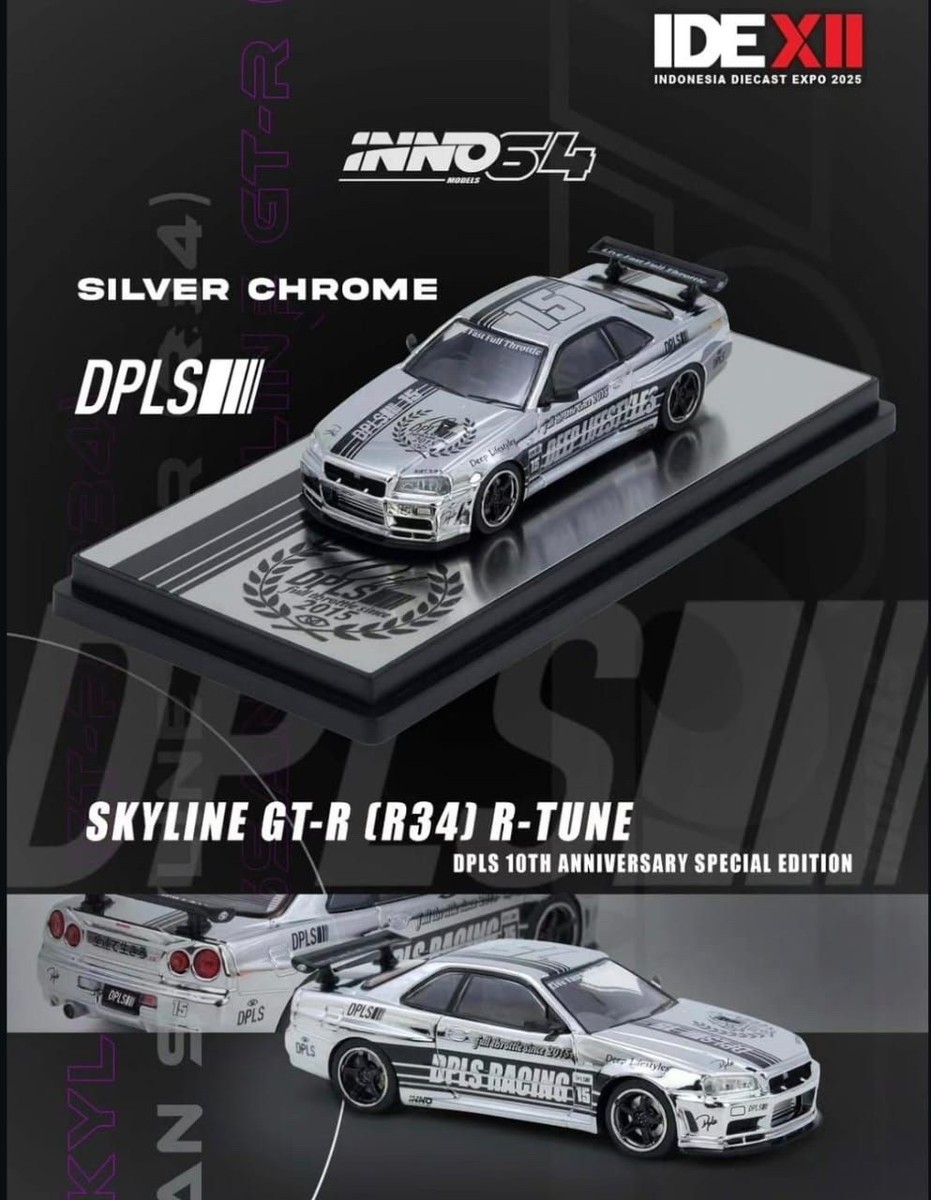 INNO64 - Nissan Skyline GT-R R34 R-Tune DPLS 10th Anniversary