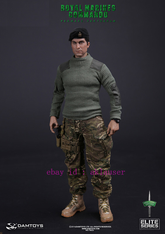 Damtoys 1/6 Dam78023 United Kingdom Royal Marines Commando Action