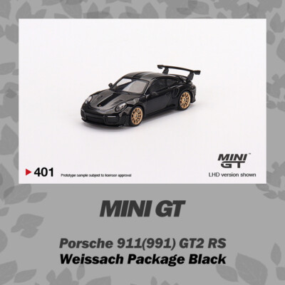 MINI GT 1:64 Porsche 911(991) GT2 RS Weissach Package LHD Model