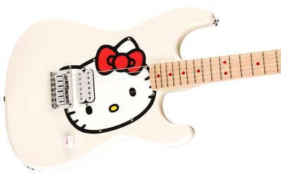 Squier by Fender Limited Edition Hello Kitty White Stratocaster
