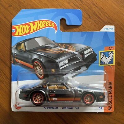 Hot Wheels Short Card 2024 Super Treasure Hunt '77 Pontiac
