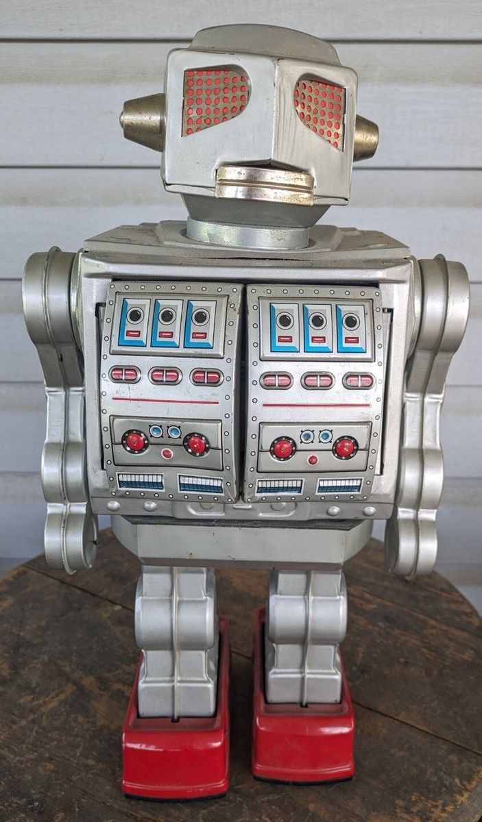Vintage Super Space Giant Robot By Metal House Japan Tin | eBay