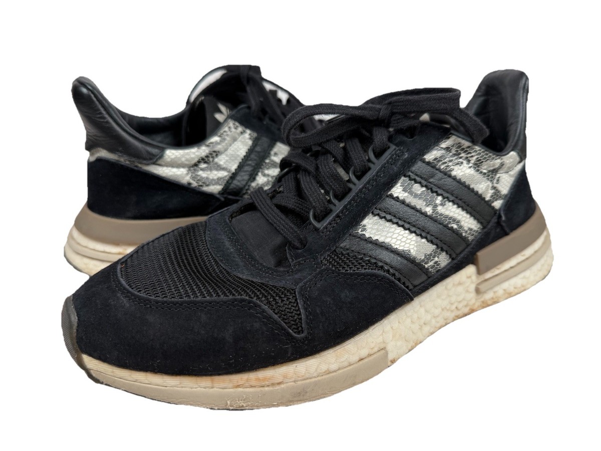ADIDAS ZX 500 RM Black SHW-675001 Shoes MENS 10 44 Sneakers