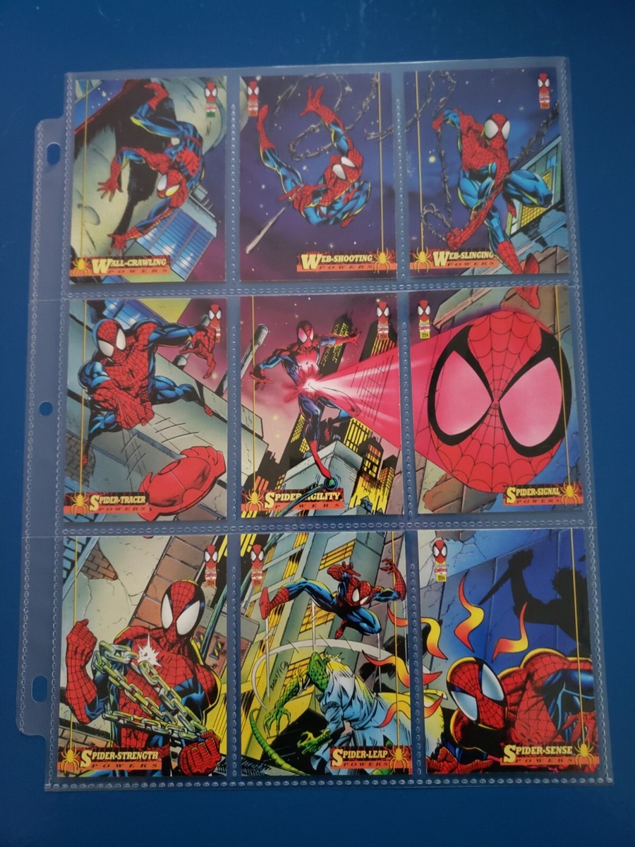 1994 Marvel Entertainment Group Spiderman complete set of 150