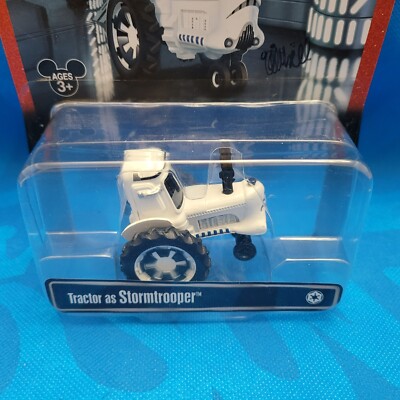 DISNEY PARKS PIXAR STAR WARS CARS - TRACTOR AS STORMTROOPER