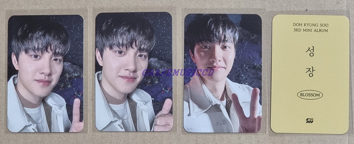 DOH KYUNG SOO D.O. EXO 3RD MINI ALBUM BLOSSOM LUCKY DRAW EVENT
