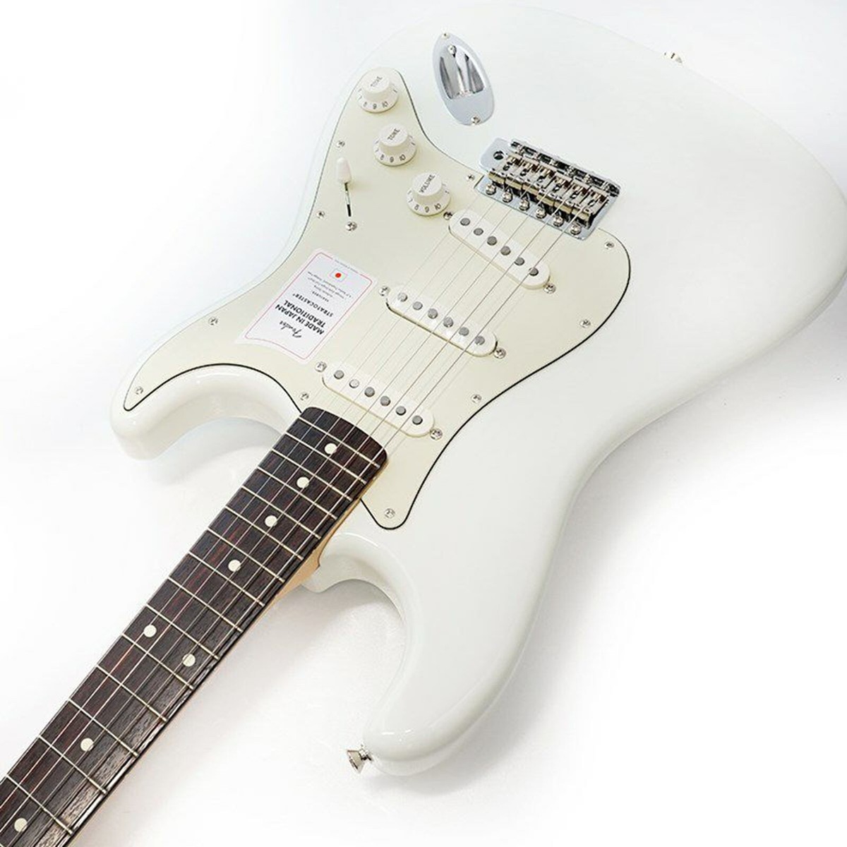 Fender Made in Japan Traditional 60s Stratocaster Olympic White