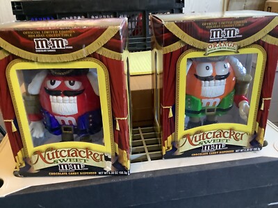 M&M's Nutcracker Xmas Orange Variant Candy Dispenser M & M toy