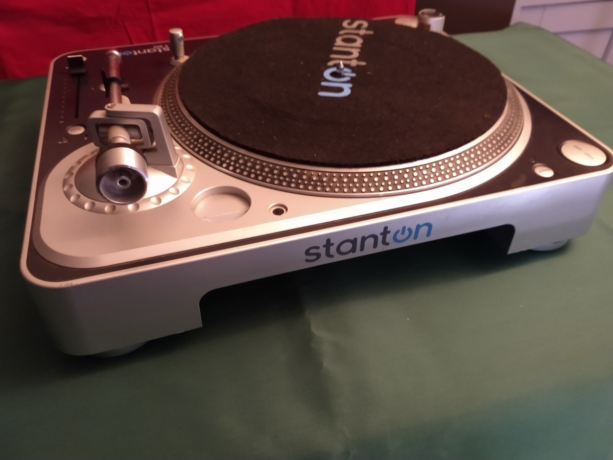 Stanton T.60 ターンテーブル 2台 ミキサーセット 各種コード付き