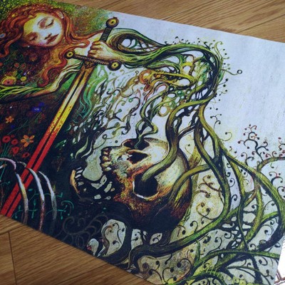 Vengeful Rebirth Playmat Seb McKinnon Signed MTG | eBay